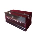 brown with black shades harmonium